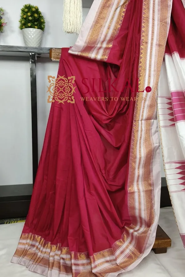 Ilkal_Cotton_Silk_Saree_SKL03519