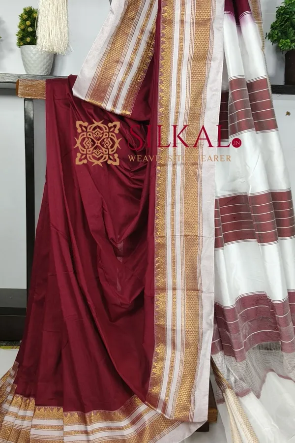 Ilkal_Cotton_Silk_Saree_SKL03520