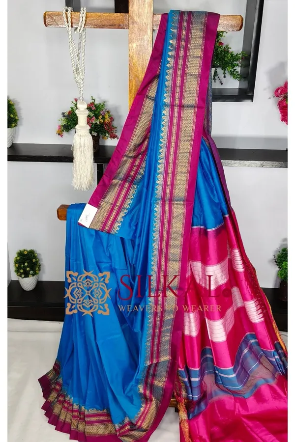 Ilkal_Cotton_Silk_Saree_SKL03807