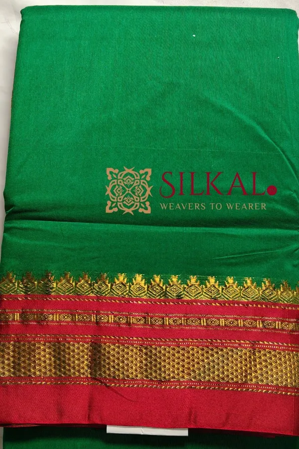 Ilkal_Cotton_Silk_Saree_SKL2015