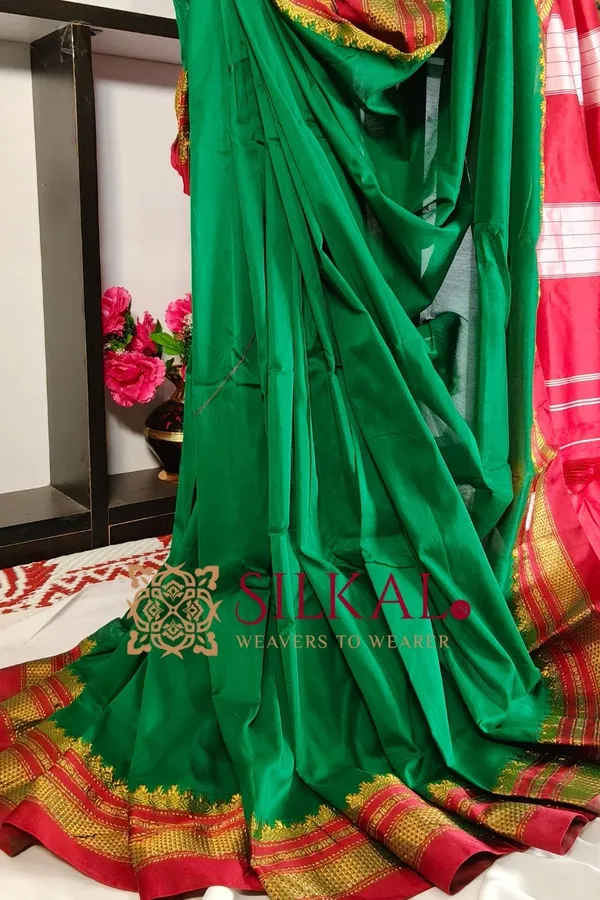 Ilkal_Cotton_Silk_Saree_SKL2015