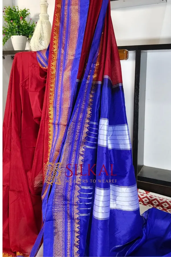 Ilkal_Cotton_Silk_Saree_SKL2016