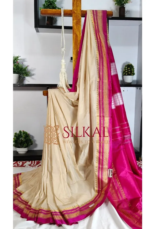 Ilkal_Cotton_Silk_Saree_SKL2017