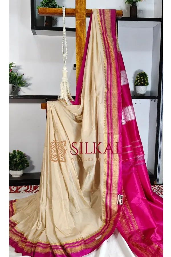 Ilkal_Cotton_Silk_Saree_SKL2017