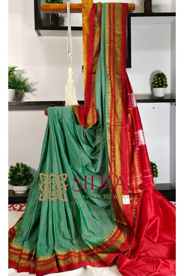 Ilkal_Cotton_Silk_Saree_SKL2026