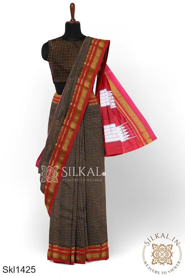 Ilkal_Cotton_Silk_Saree_SKL2043