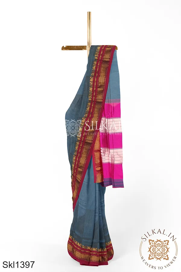 Ilkal_Cotton_Silk_Saree_SKL3066