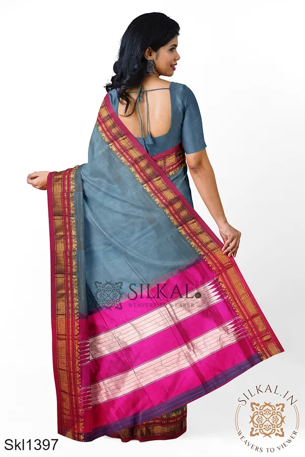 Ilkal_Cotton_Silk_Saree_SKL3066