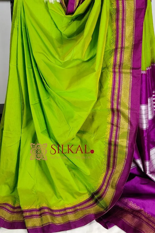 Ilkal_Cotton_Silk_Saree_SKL3091