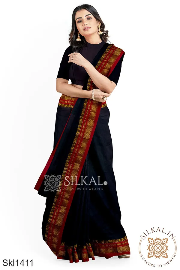Ilkal_Cotton_Silk_Saree_SKL3103