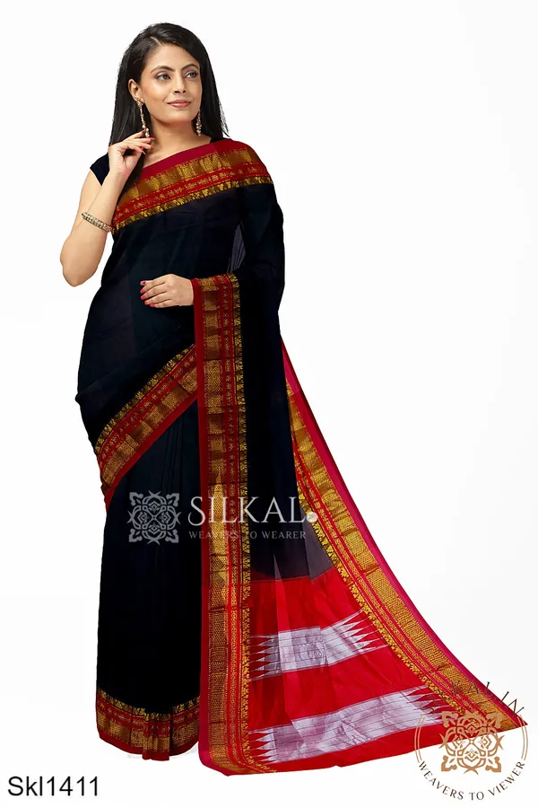 Ilkal_Cotton_Silk_Saree_SKL3103