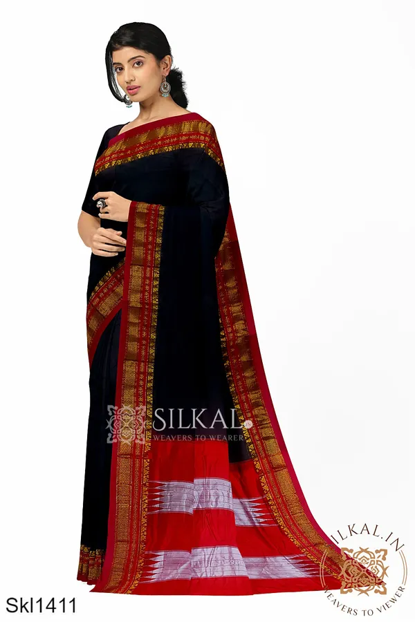Ilkal_Cotton_Silk_Saree_SKL3103