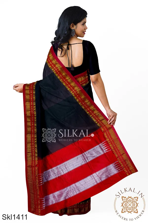 Ilkal_Cotton_Silk_Saree_SKL3103