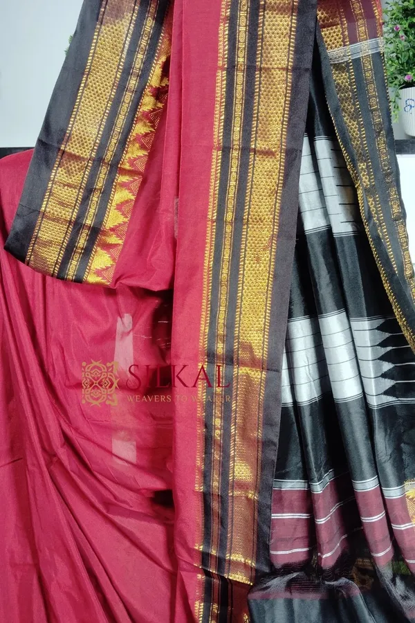 Ilkal_Cotton_Silk_Saree_Code-_SKL1475