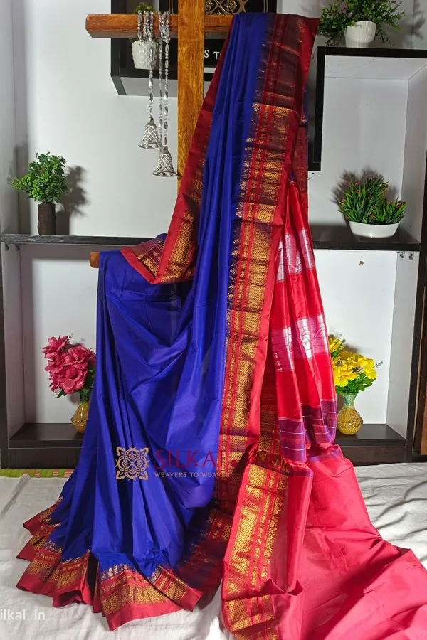 Ilkal_Cotton_Silk_Saree_Code-_SKL1124