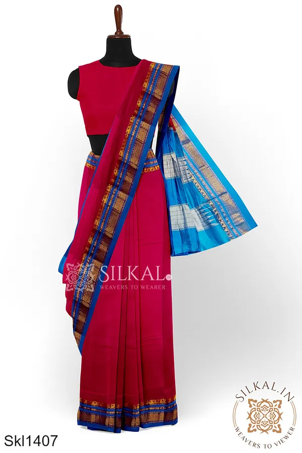 Ilkal_Cotton_Silk_Saree_Code-_SKL1780