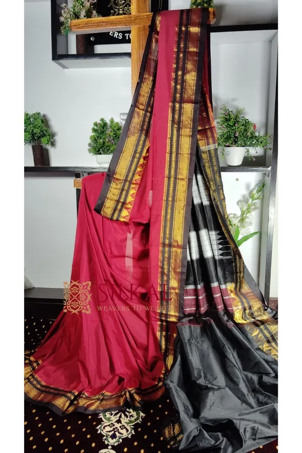 Ilkal_Cotton_Silk_Saree_Code-_SKL1475