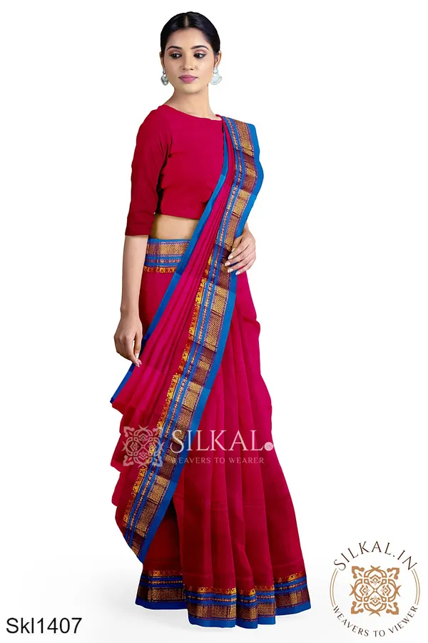 Ilkal_Cotton_Silk_Saree_Code-_SKL1780