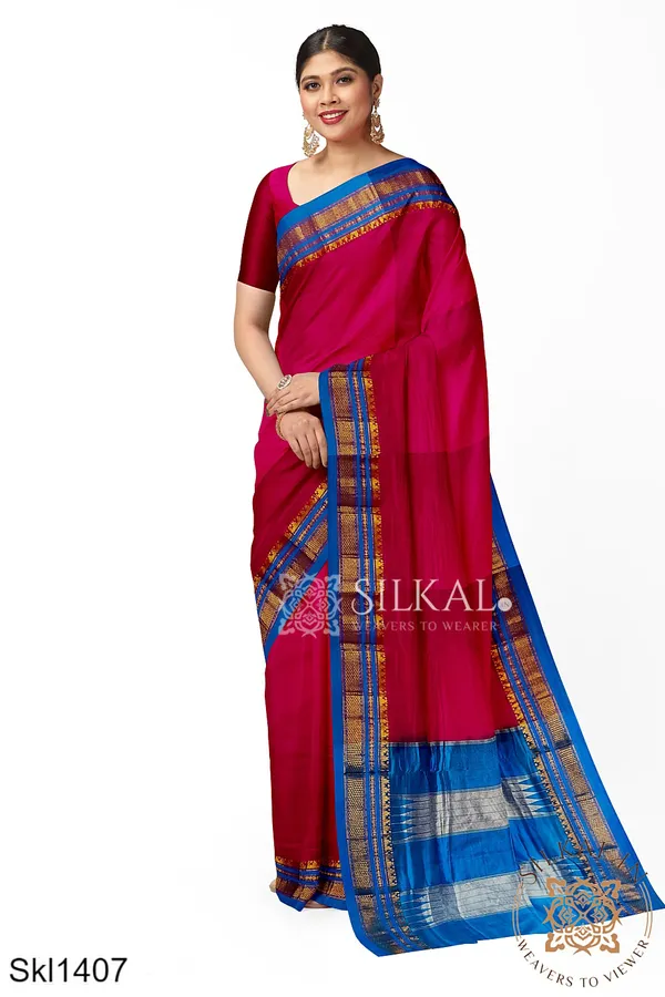 Ilkal_Cotton_Silk_Saree_Code-_SKL1780