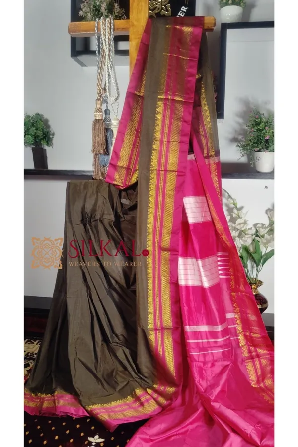 Ilkal_Cotton_Silk_Saree_Code-_SKL1791