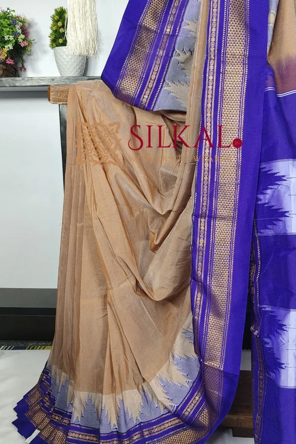 Ilkal_Cotton_Silk_Temple_Saree_Code-_SKL03556