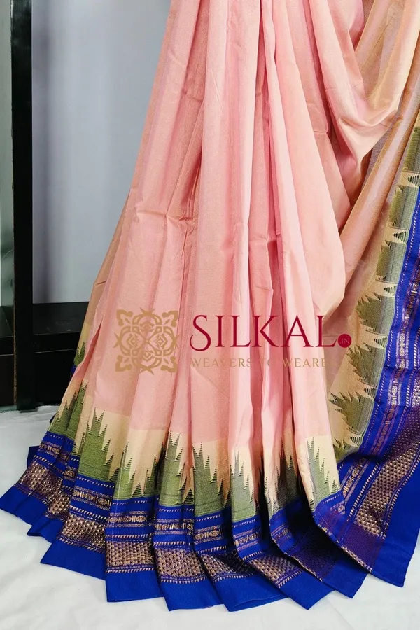 Ilkal_Cotton_Silk_Temple_Saree_SKL03974