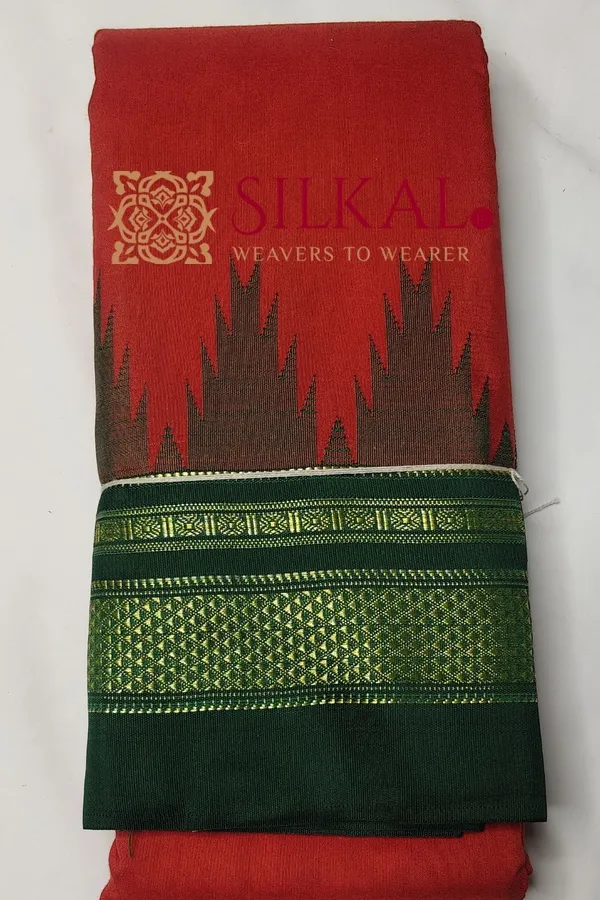Ilkal_Cotton_Silk_Temple_Saree_Saree_Code-Skl1545