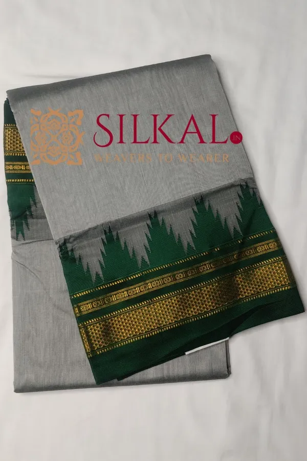 Ilkal_Cotton_Silk_Temple_Saree_Saree_Code-_SKL03374