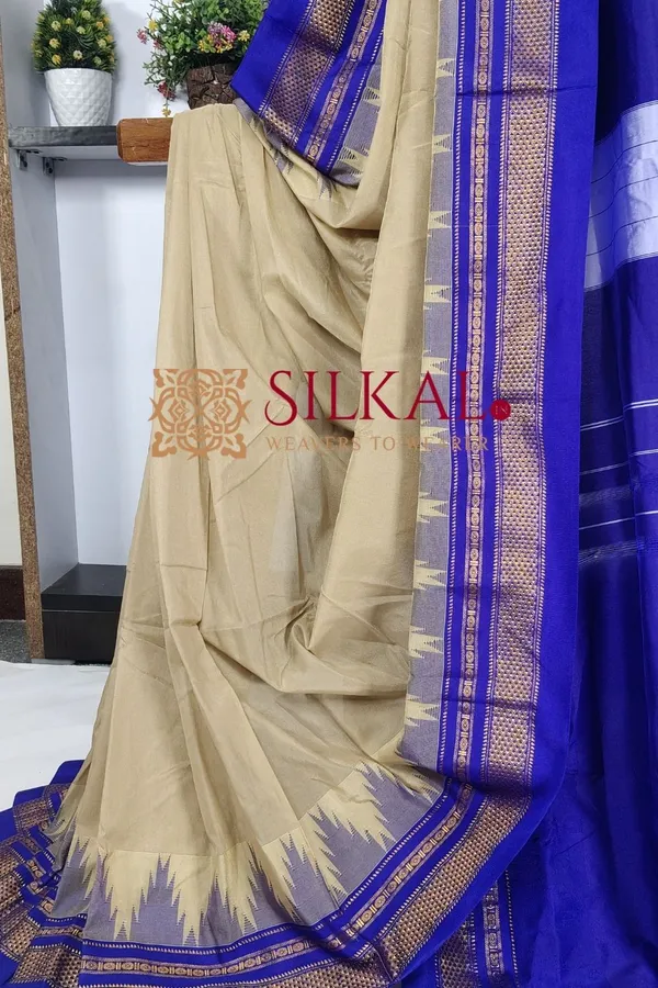 Ilkal_Cotton_Silk_Temple_Saree_Saree_Code-_SKL03379