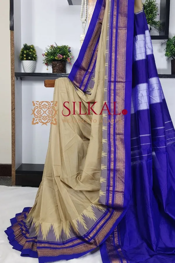 Ilkal_Cotton_Silk_Temple_Saree_Saree_Code-_SKL03379