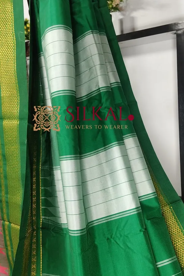 Ilkal_Cotton_Silk_Temple_Saree_Saree_Code-_SKL03390