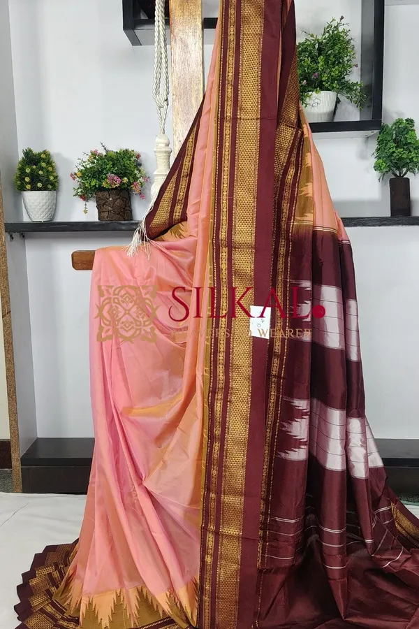 Ilkal_Cotton_Silk_Temple_Saree_Saree_Code-_SKL03391