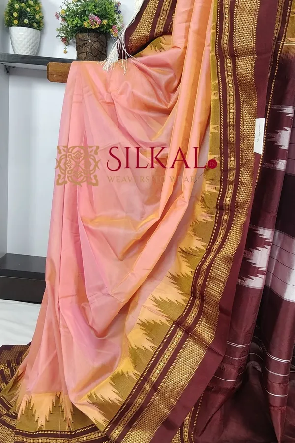 Ilkal_Cotton_Silk_Temple_Saree_Saree_Code-_SKL03391