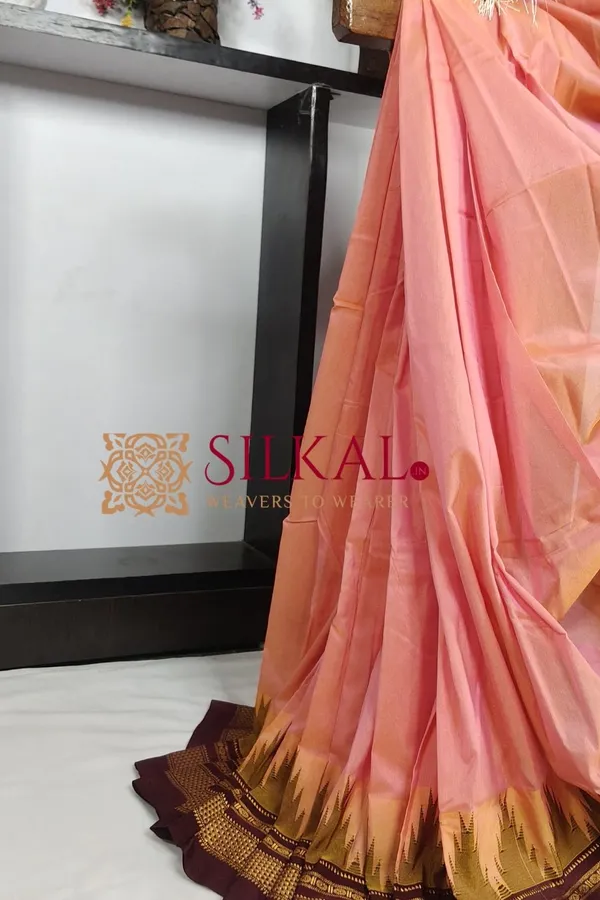 Ilkal_Cotton_Silk_Temple_Saree_Saree_Code-_SKL03391