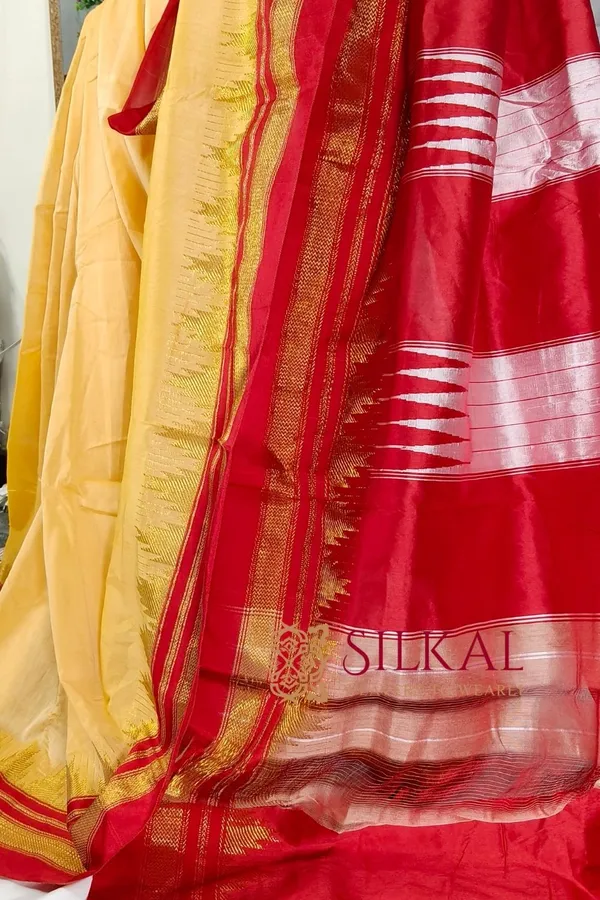 Ilkal_Cotton_Silk_Temple_Saree_Saree_Code-_SKL2033