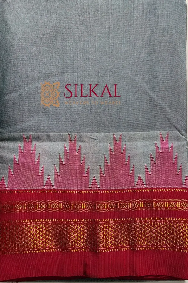 Ilkal_Cotton_Silk_Temple_Saree_Saree_Code-_SKL2042