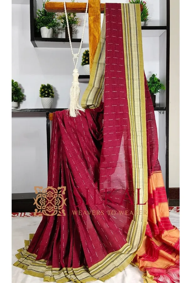 Ilkal_Cotton_by_Cotton_Handloom_Saree_SKL3190