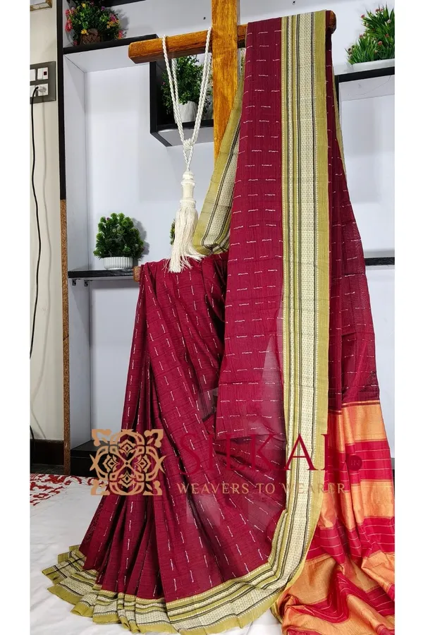 Ilkal_Cotton_by_Cotton_Handloom_Saree_SKL3190