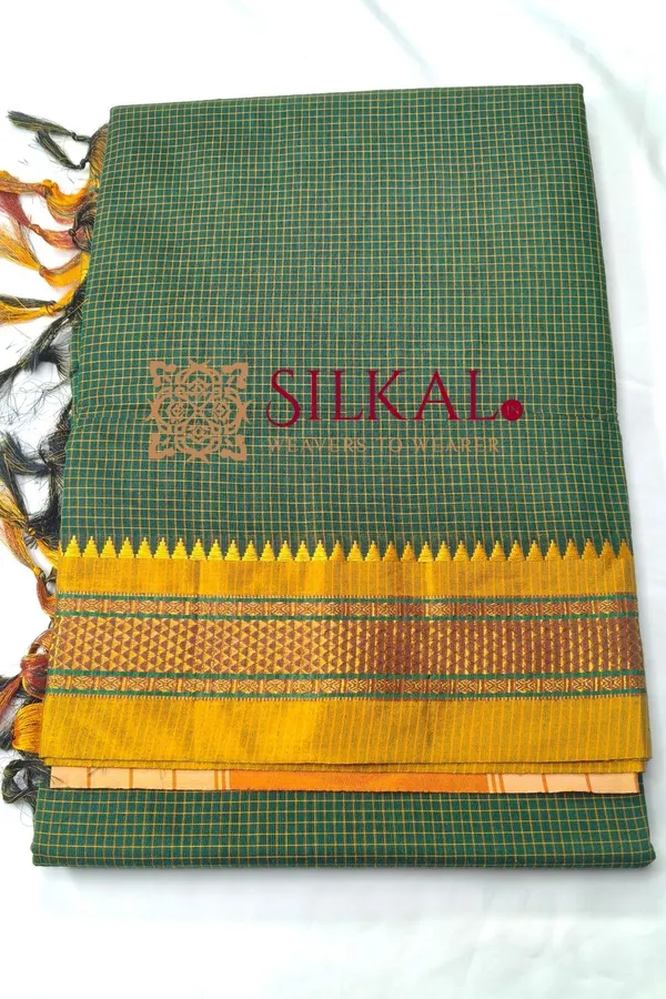 Ilkal_Embossed_With_Mercerized_Cotton_Saree_SKL03585