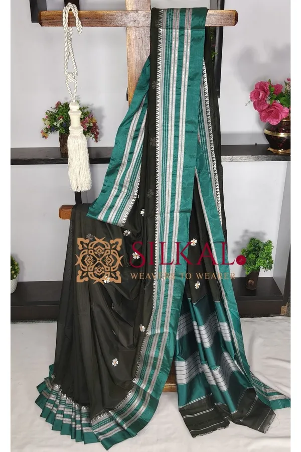 Ilkal_Flower_Butta_Saree_SKL03672