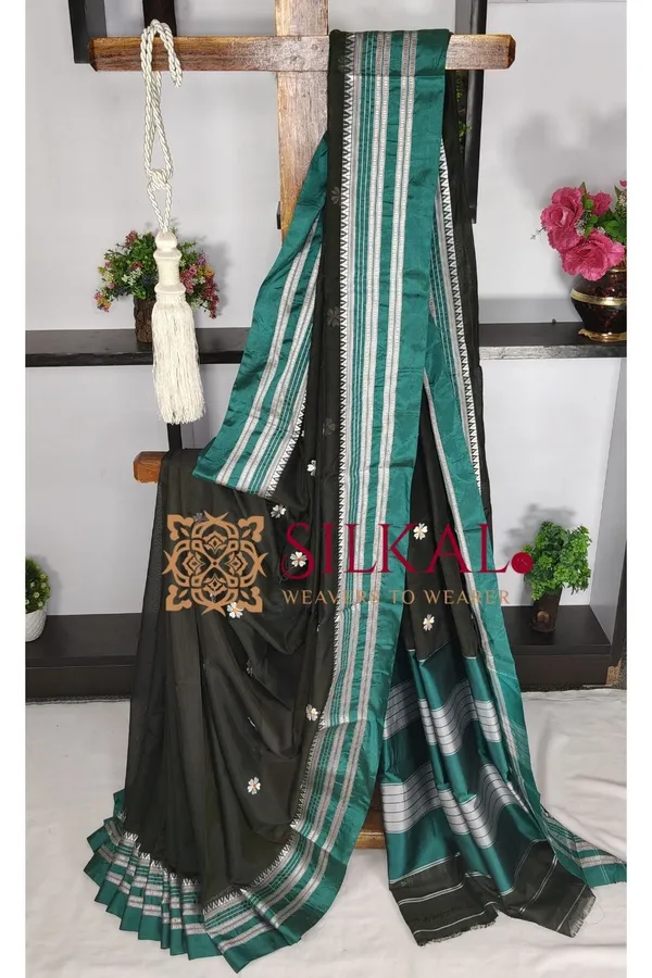 Ilkal_Flower_Butta_Saree_SKL03672