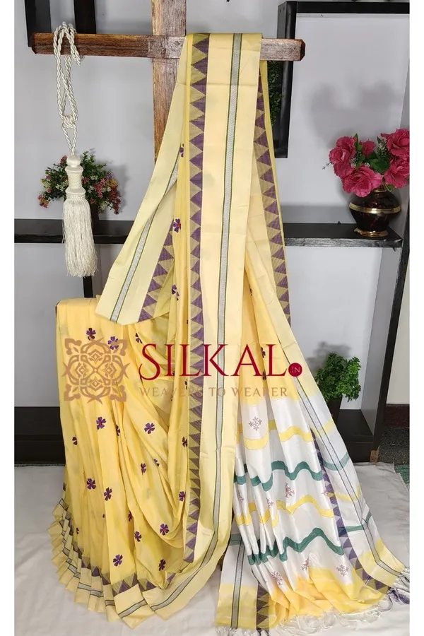 Ilkal_Flower_Butta_Saree_SKL03673