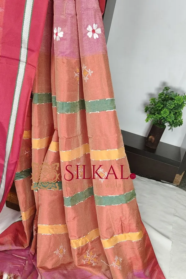 Ilkal_Flower_Butta_Saree_SKL03677