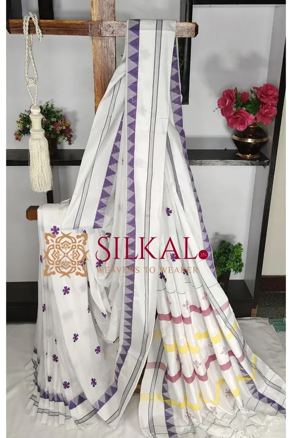 Ilkal_Flower_Butta_Saree_SKL03679