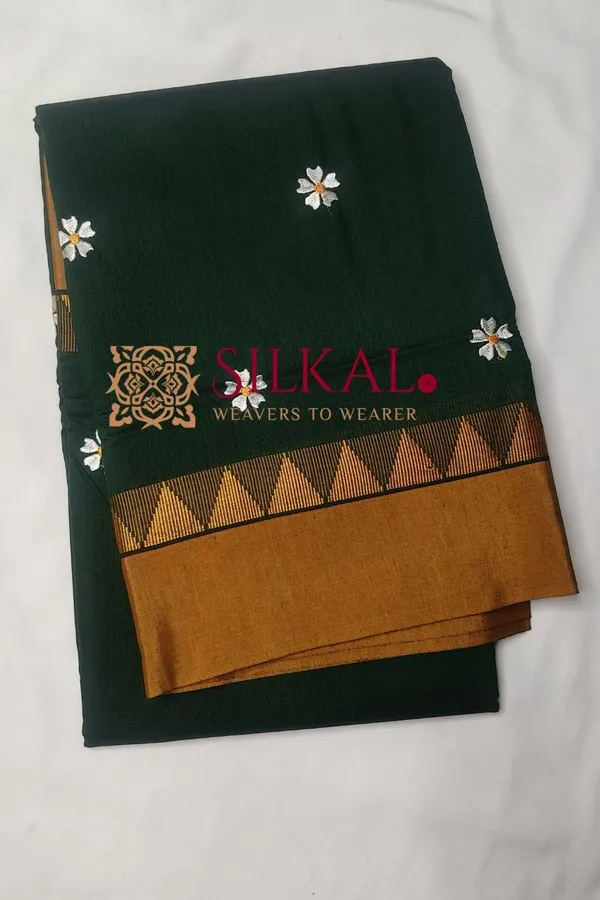 Ilkal_Flower_Butta_Saree,_Saree_Code-_SKL03269