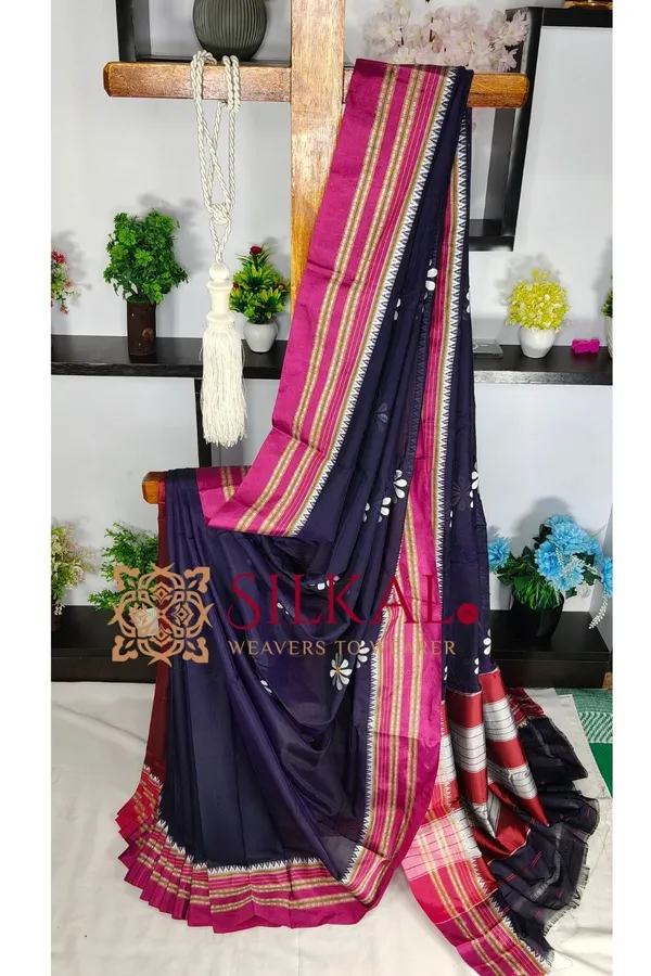 Ilkal_Gaadi_Dadi_Flower_Butta_Saree_SKL04140