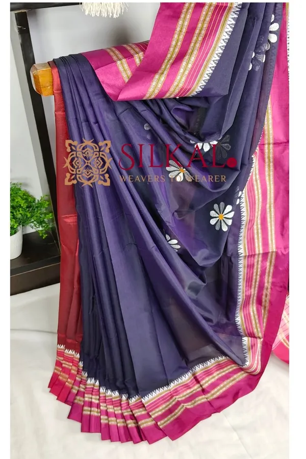 Ilkal_Gaadi_Dadi_Flower_Butta_Saree_SKL04140