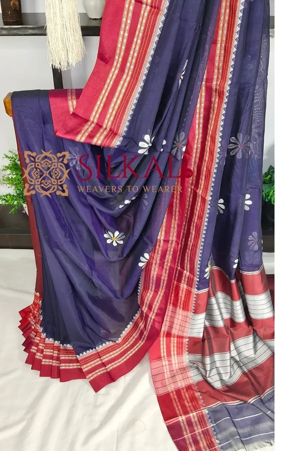 Ilkal_Gaadi_Dadi_Flower_Butta_Saree_SKL04142