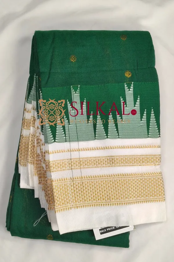 Ilkal_Gadwal_Teple__Butta_Cotton_Silk_Saree_SKL03623