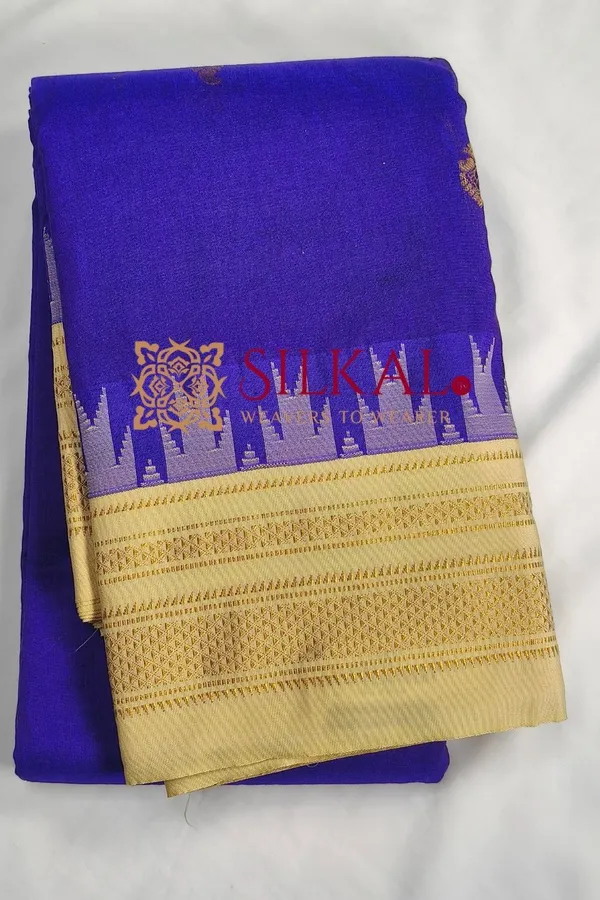 Ilkal_Gadwal_Teple__Butta_Cotton_Silk_Saree_SKL03630